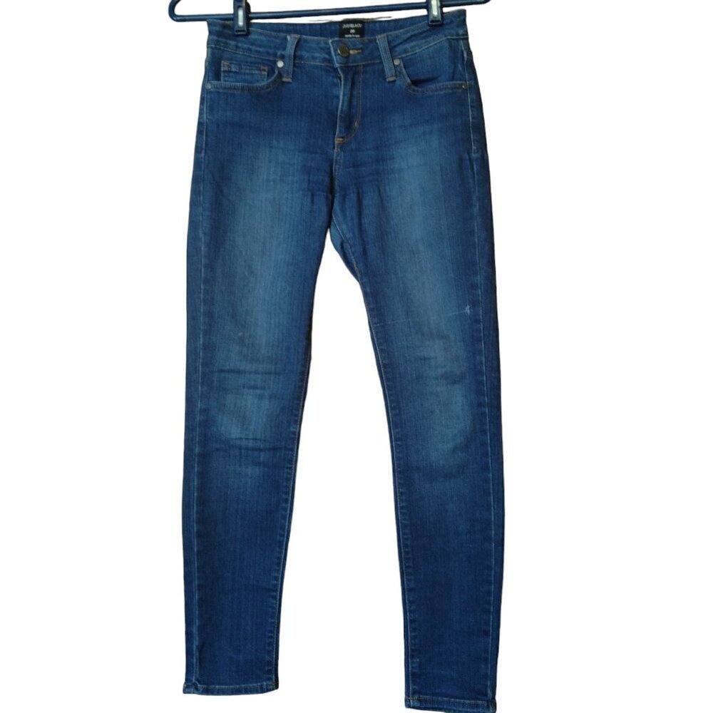 Just Black  Size 26 Style D BP01J Denim Stretch Blue Skinny Jeans